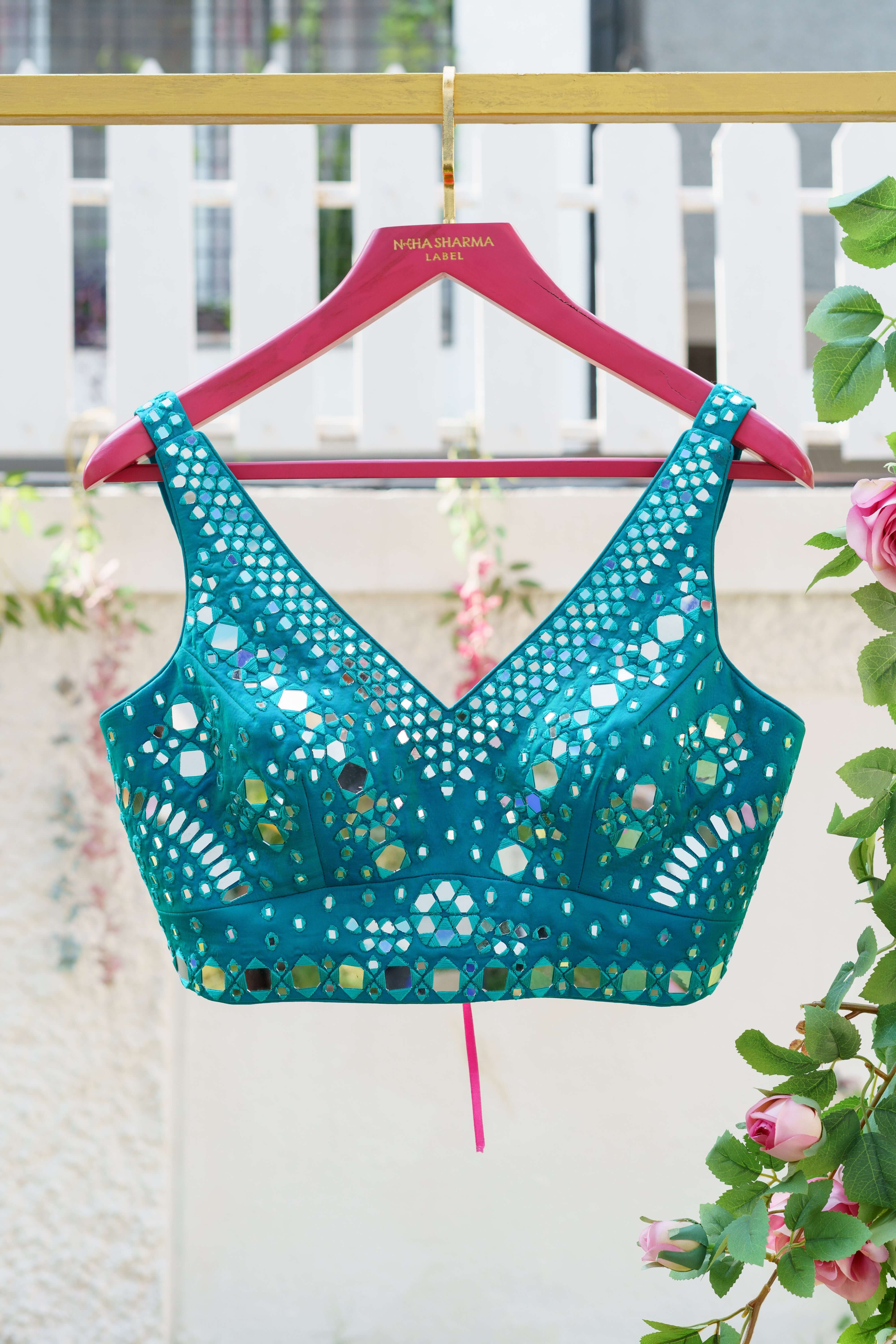 Ethereal Elegance V-Neck Blouse